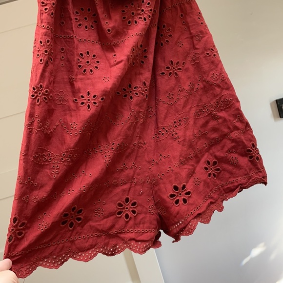 Zara Lace Eyelet Romper - Picture 4 of 5